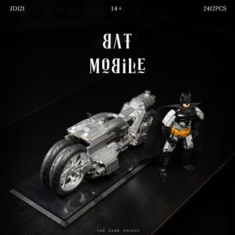 Small Angle JD121 Batman's motorcycle - YWOBB