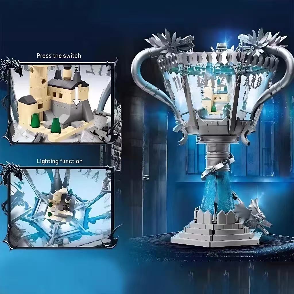 DK 80028 Goblet Gf Fire - YWOBB