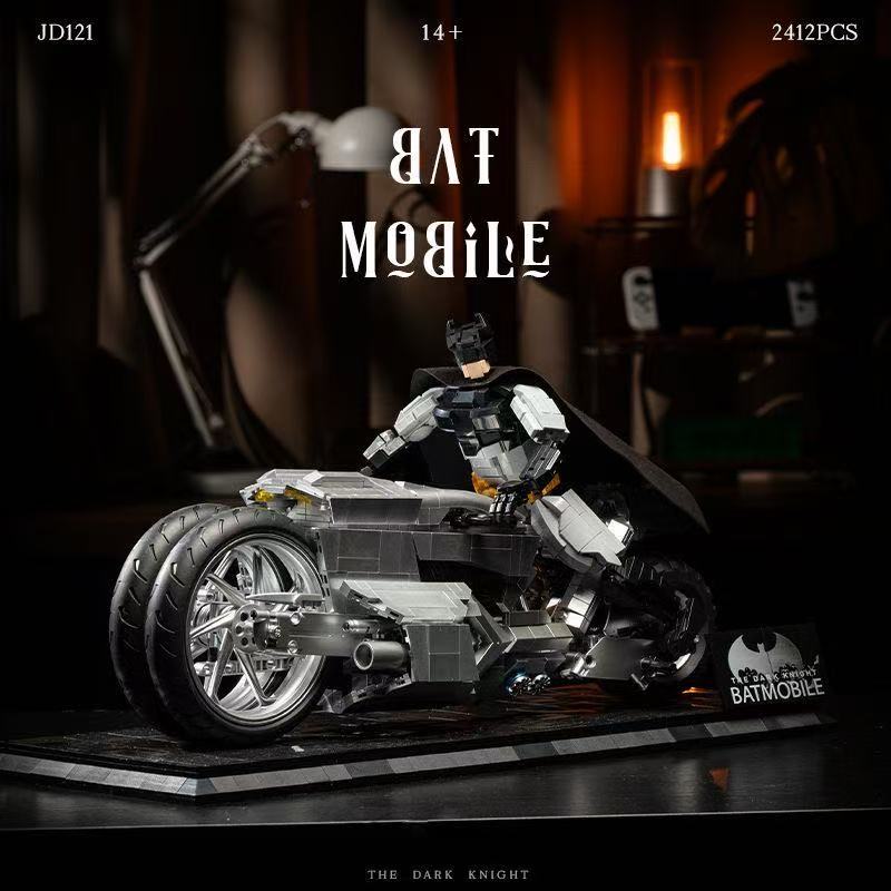 Small Angle JD121 Batman's motorcycle - YWOBB