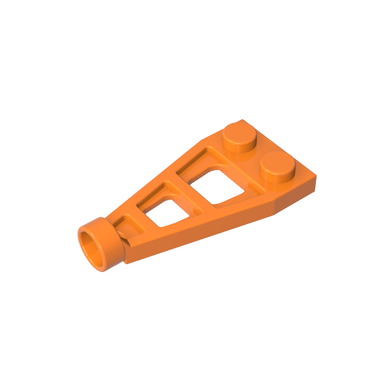 GOBRICKS GDS-1180 Modified 1 x 2 with Long Stud Receptacle - YWOBB