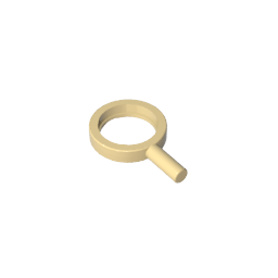 GOBRICKS GDS-2079 Magnifying Glass Frame - YWOBB