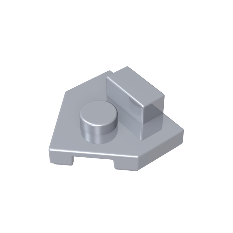 GOBRICKS GDS-M228 2x2 Wedge Plate - YWOBB
