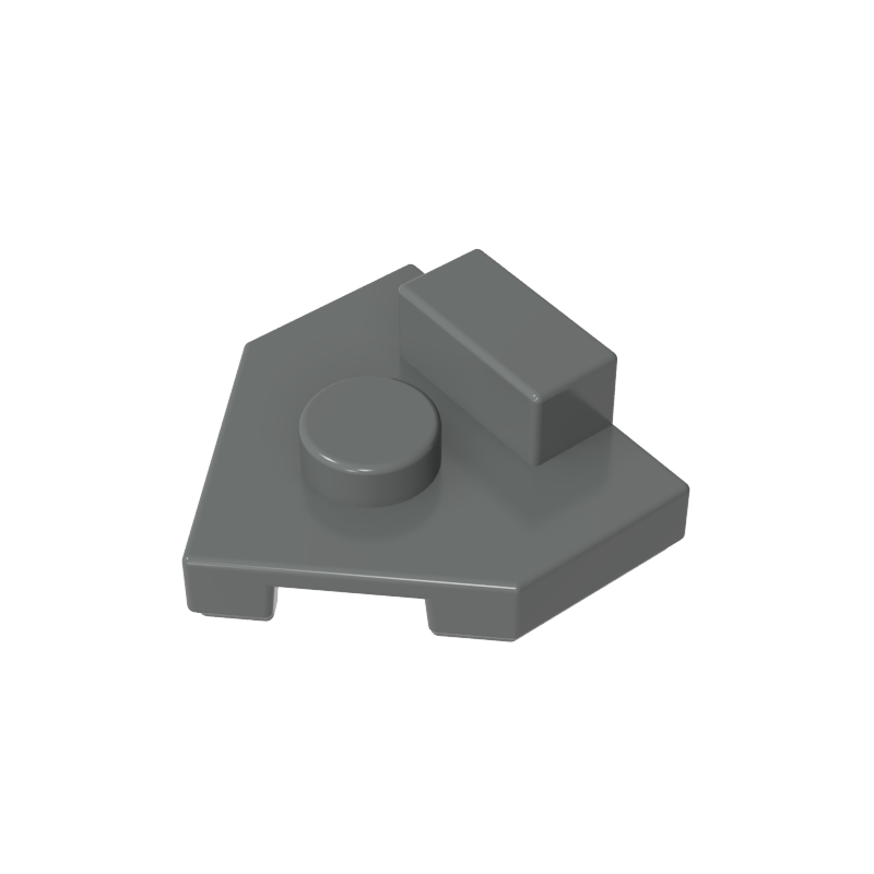 GOBRICKS GDS-M228 2x2 Wedge Plate - YWOBB