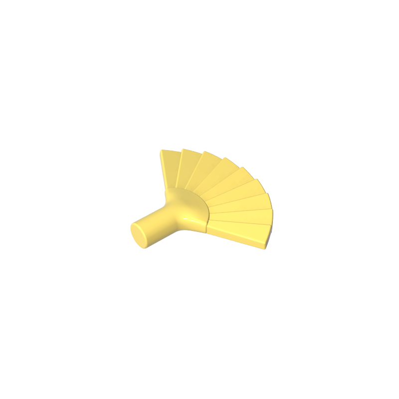 GOBRICKS GDS-M4632 Utensil Hand Fan - YWOBB