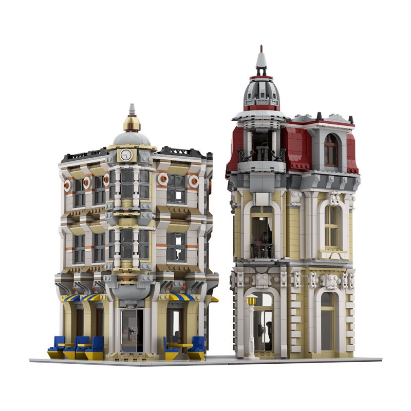GOBRICKS MOC A2282 Corner Alley - YWOBB