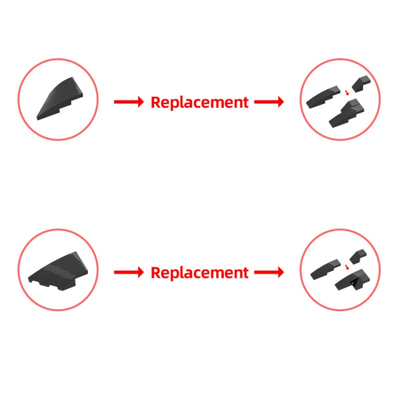 GOBRICKS MOC 226536 The Fires of Mount Doom - YWOBB