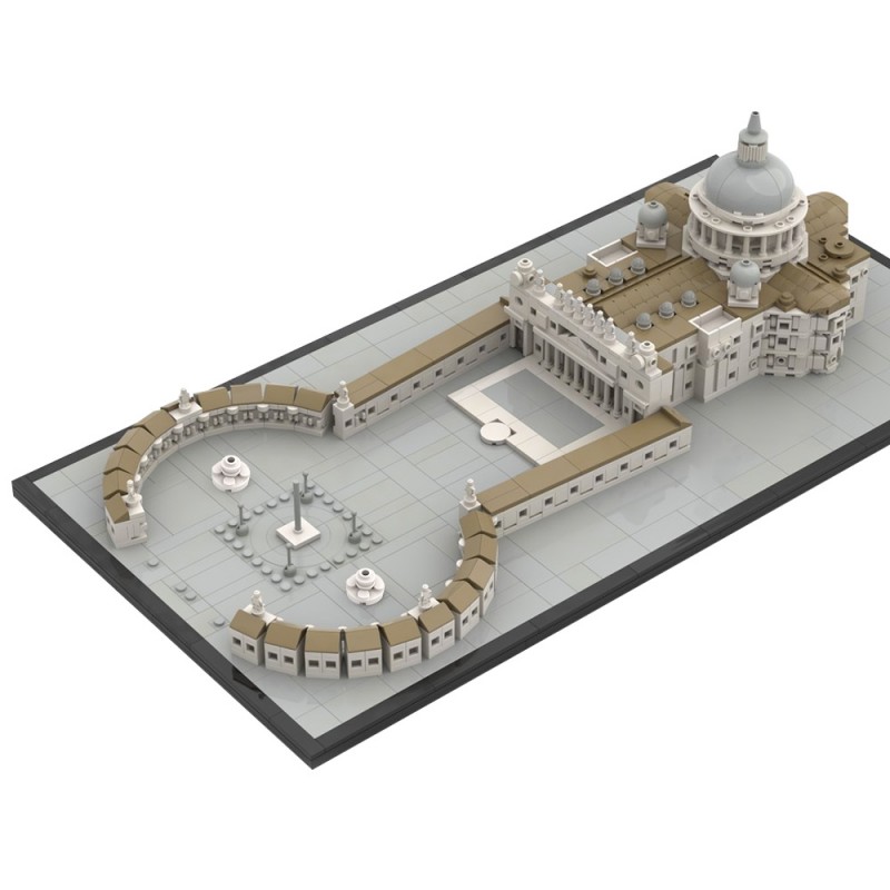 GOBRICKS MOC 218958 Saint Peter's Basilica - YWOBB