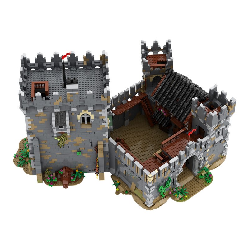 GOBRICKS MOC A2284 Lions' Castle - YWOBB