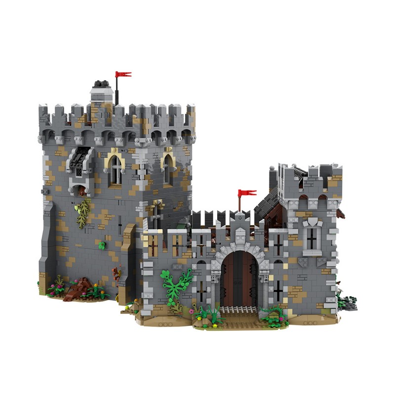 GOBRICKS MOC A2284 Lions' Castle - YWOBB