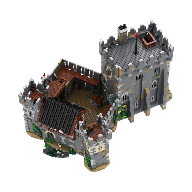 GOBRICKS MOC A2284 Lions' Castle - YWOBB