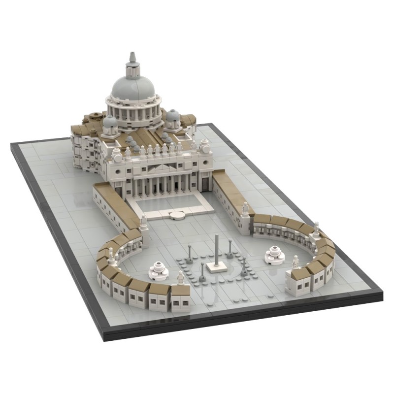 GOBRICKS MOC 218958 Saint Peter's Basilica - YWOBB