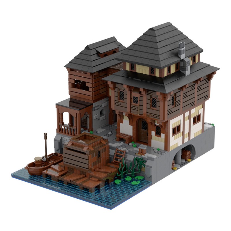 GOBRICKS MOC A2287 Port Tavern - YWOBB