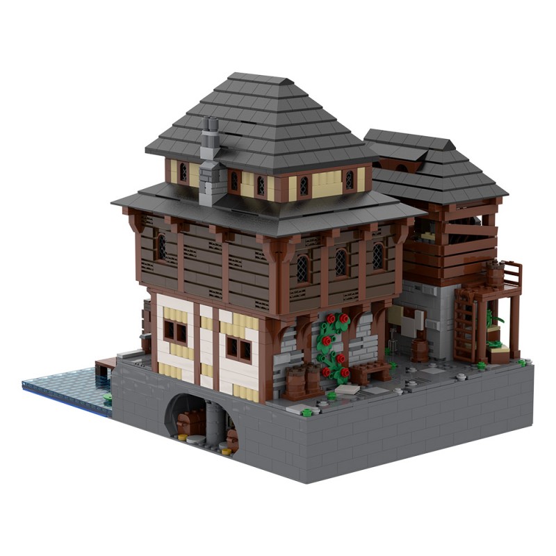 GOBRICKS MOC A2287 Port Tavern - YWOBB