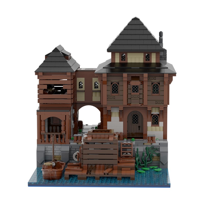 GOBRICKS MOC A2287 Port Tavern - YWOBB