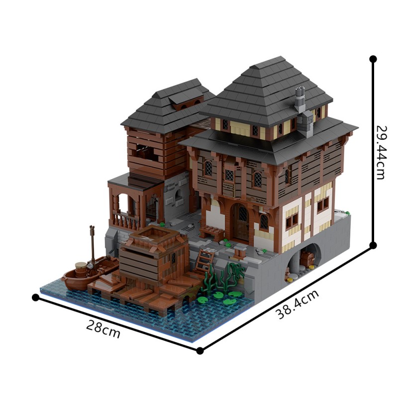 GOBRICKS MOC A2287 Port Tavern - YWOBB
