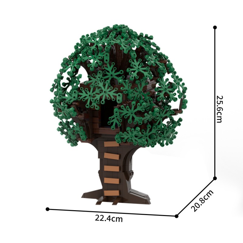 GOBRICKS MOC 220588 Bart's Treehouse - YWOBB