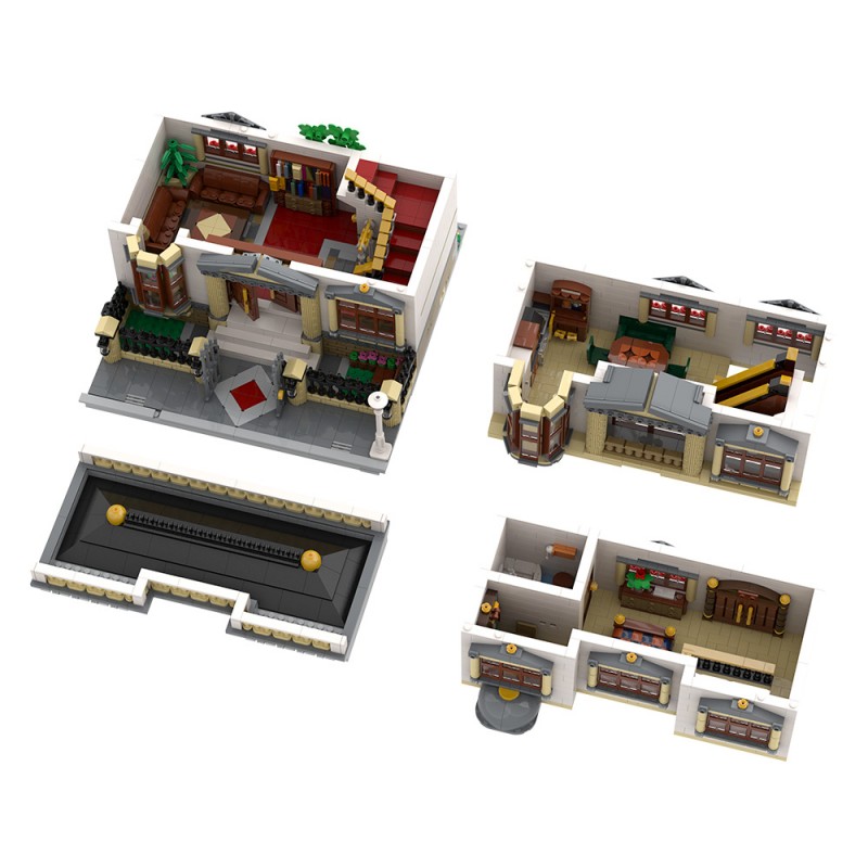 GOBRICKS MOC A2283 Classicistic Villa - YWOBB