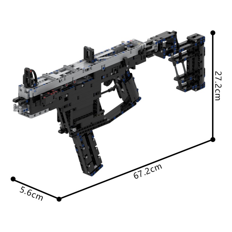 GOBRICKS MOC 227865 Kriss Vector - YWOBB