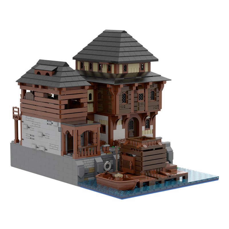 GOBRICKS MOC A2287 Port Tavern - YWOBB