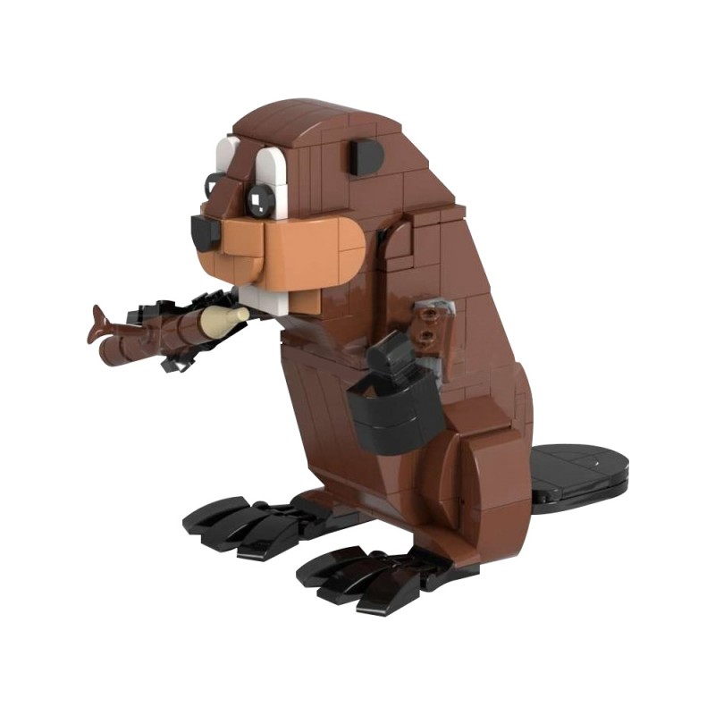 GOBRICKS MOC 221530 Beaver - YWOBB