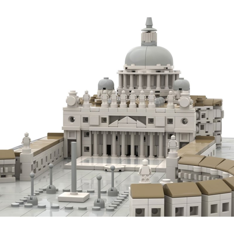 GOBRICKS MOC 218958 Saint Peter's Basilica - YWOBB
