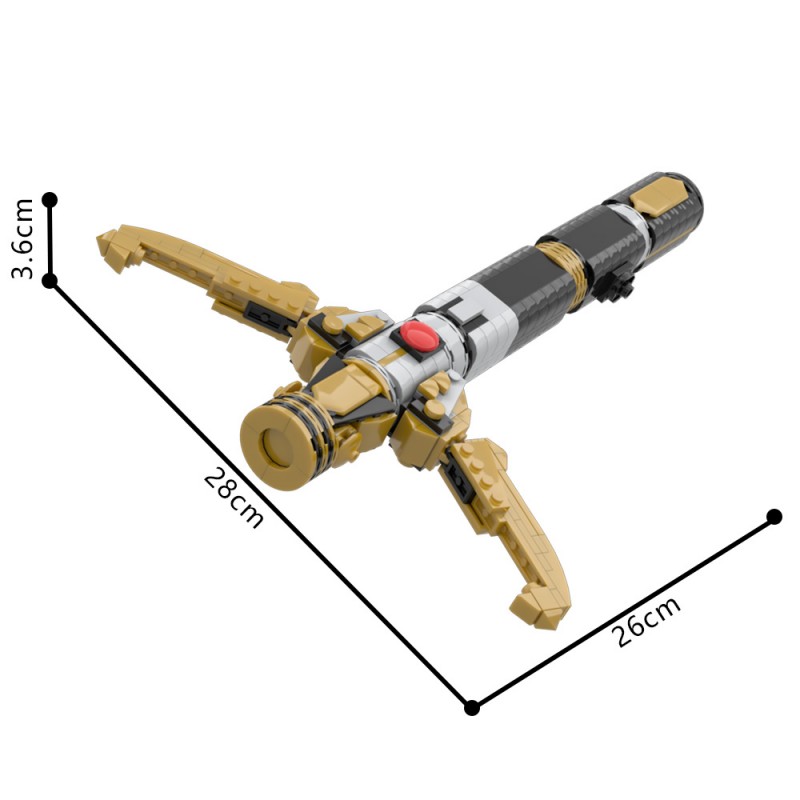 GOBRICKS MOC 223486 The High Republic - Stellan Gios' Lightsaber - YWOBB