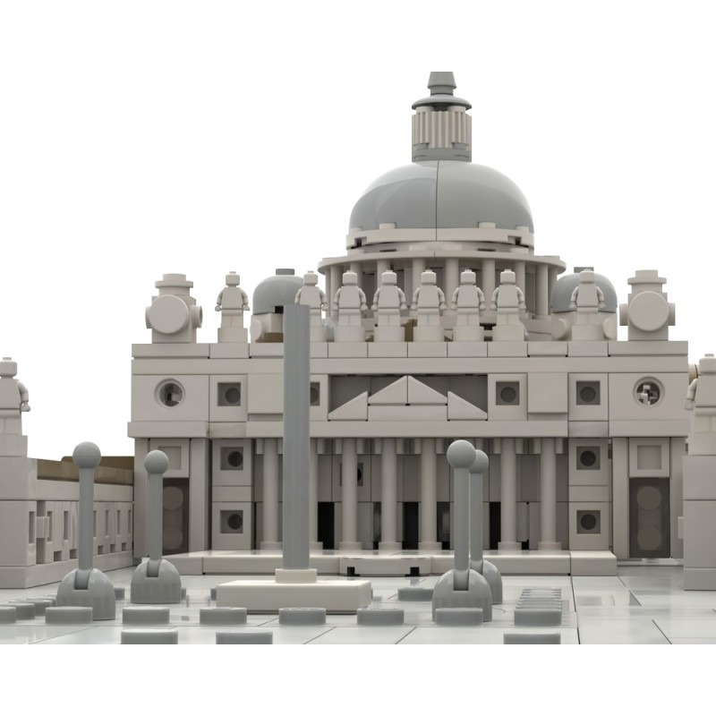 GOBRICKS MOC 218958 Saint Peter's Basilica - YWOBB