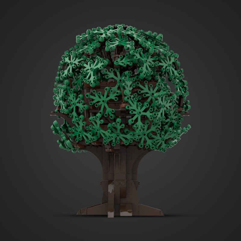 GOBRICKS MOC 220588 Bart's Treehouse - YWOBB