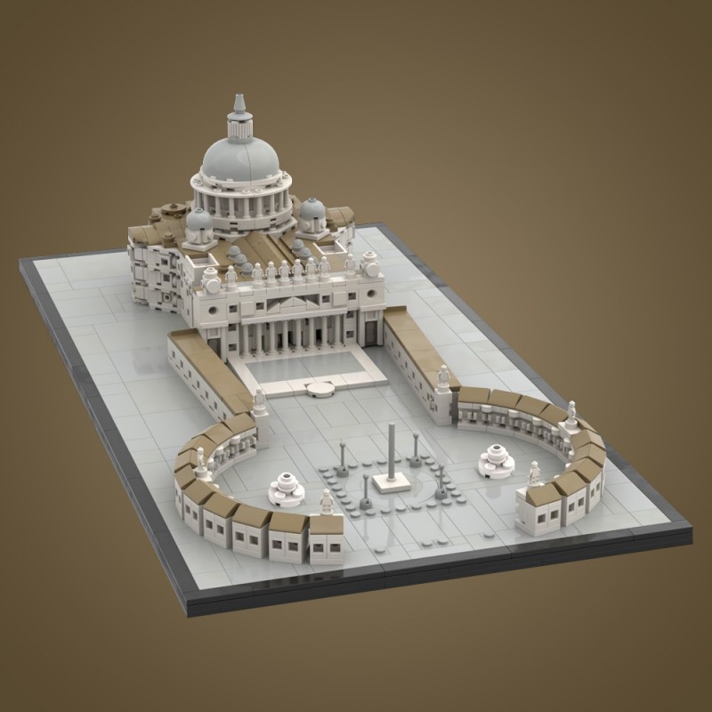 GOBRICKS MOC 218958 Saint Peter's Basilica - YWOBB