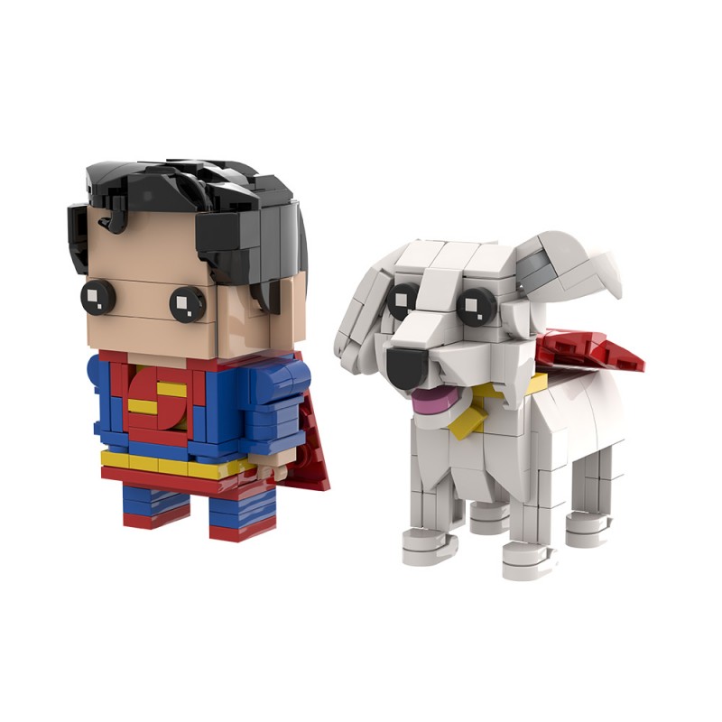 GOBRICKS MOC A2316 Superman - YWOBB