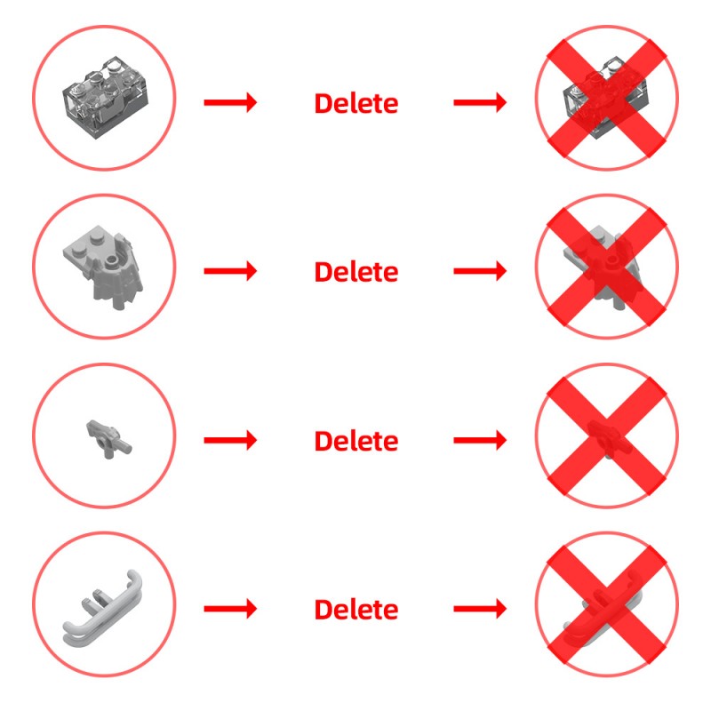 GOBRICKS MOC A2310 Howl's Moving Castle - YWOBB