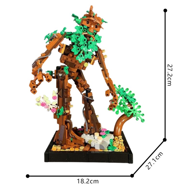 GOBRICKS MOC 219648 Treebeard - YWOBB