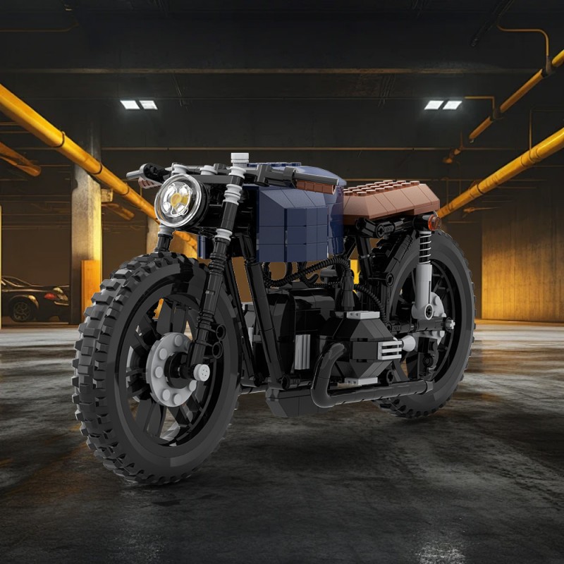 GOBRICKS MOC A2306 BMW R100 serie Air Boxer Moto Cafe Racer - YWOBB