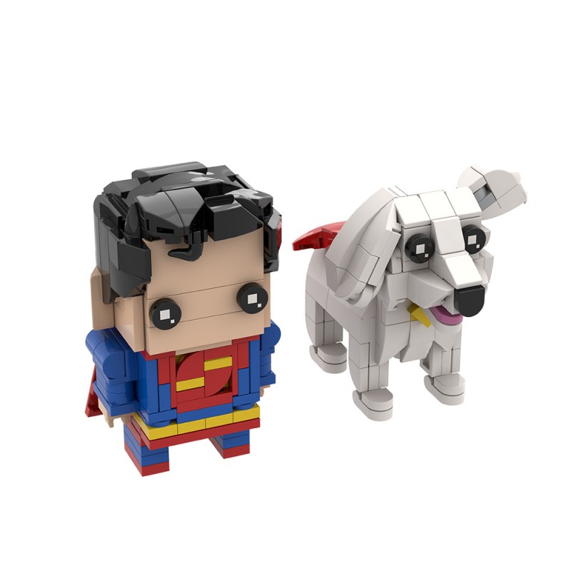 GOBRICKS MOC A2316 Superman - YWOBB