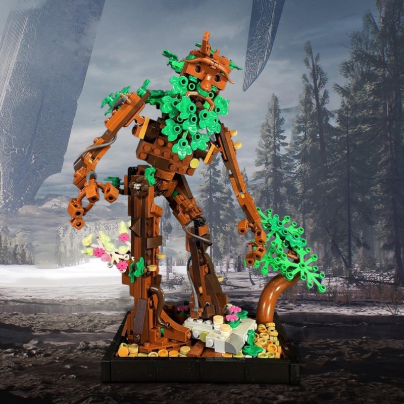 GOBRICKS MOC 219648 Treebeard - YWOBB