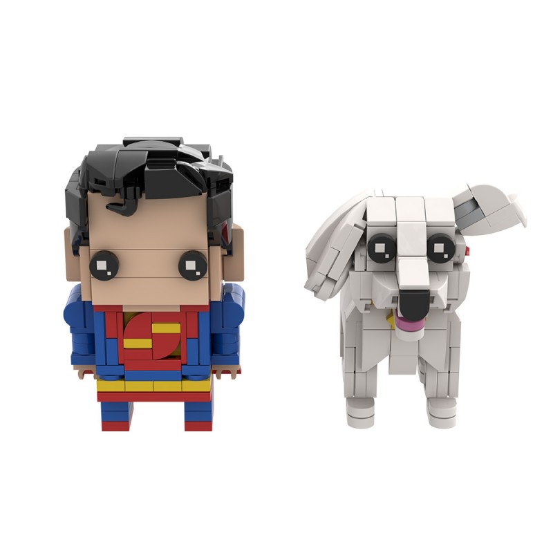 GOBRICKS MOC A2316 Superman - YWOBB