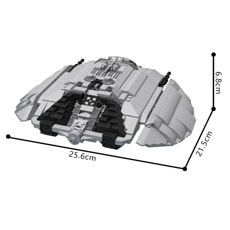 GOBRICKS MOC 92915 Cylon Raider - YWOBB