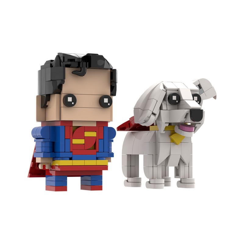 GOBRICKS MOC A2316 Superman - YWOBB