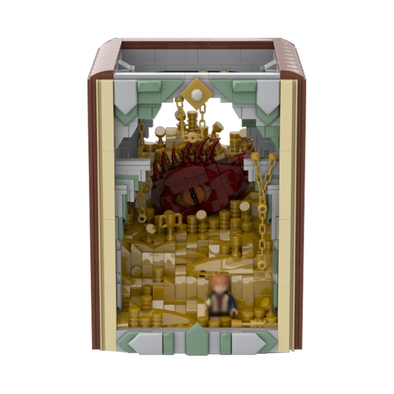 GOBRICKS MOC 222251 Book Nook - YWOBB