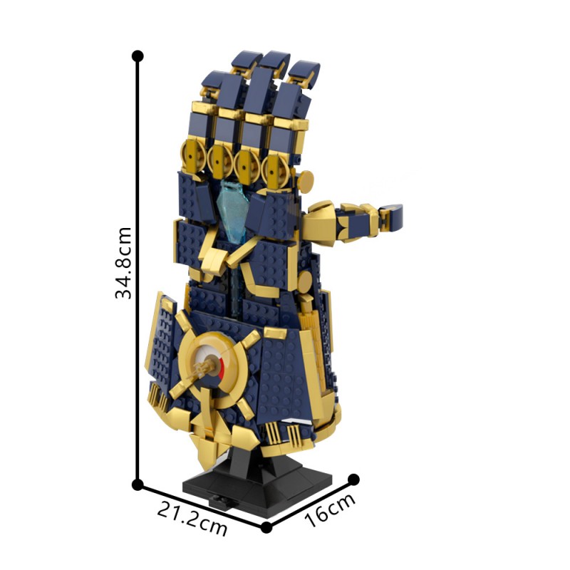 GOBRICKS MOC 222224 Vi's Atlas Gauntlet - YWOBB