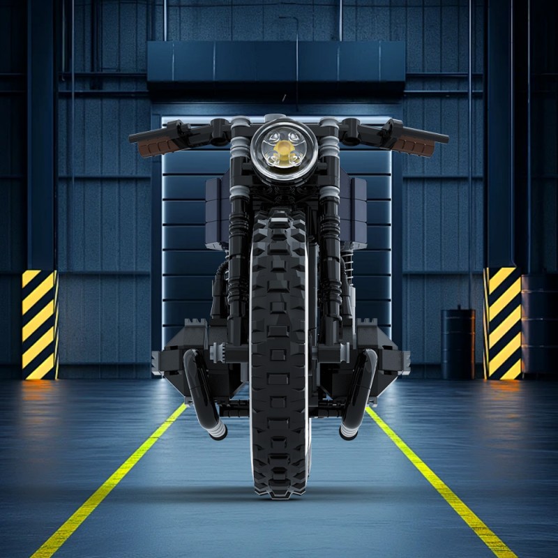 GOBRICKS MOC A2306 BMW R100 serie Air Boxer Moto Cafe Racer - YWOBB