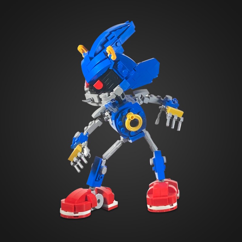 GOBRICKS MOC 220049 Metal Sonic - YWOBB