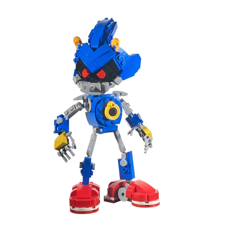 GOBRICKS MOC 220049 Metal Sonic - YWOBB