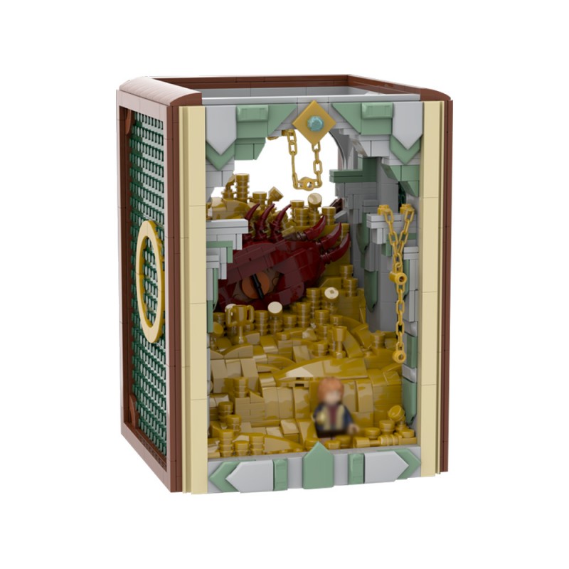GOBRICKS MOC 222251 Book Nook - YWOBB