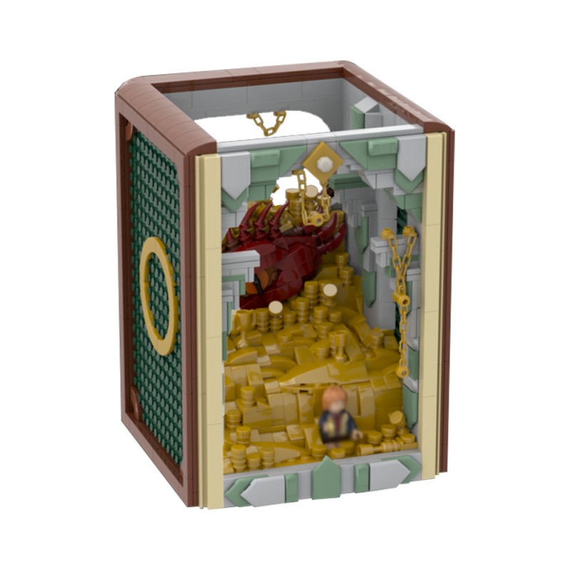 GOBRICKS MOC 222251 Book Nook - YWOBB