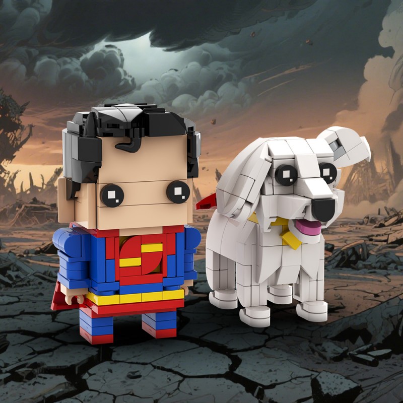 GOBRICKS MOC A2316 Superman - YWOBB