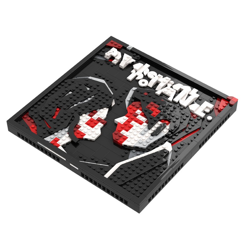 GOBRICKS MOC 148424 MCR - Three Cheers Album Mosaic - YWOBB