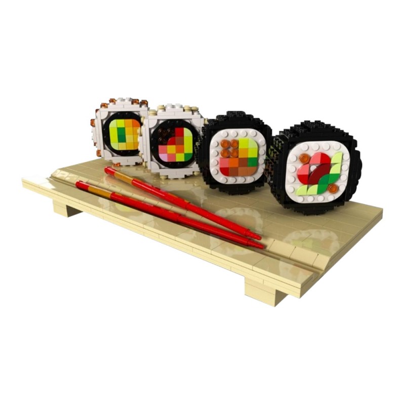 GOBRICKS MOC 230380 Sushi Board - YWOBB