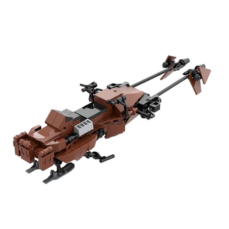 GOBRICKS MOC A2315 Imperial Speeder Bike - YWOBB