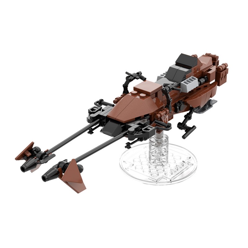 GOBRICKS MOC A2315 Imperial Speeder Bike - YWOBB